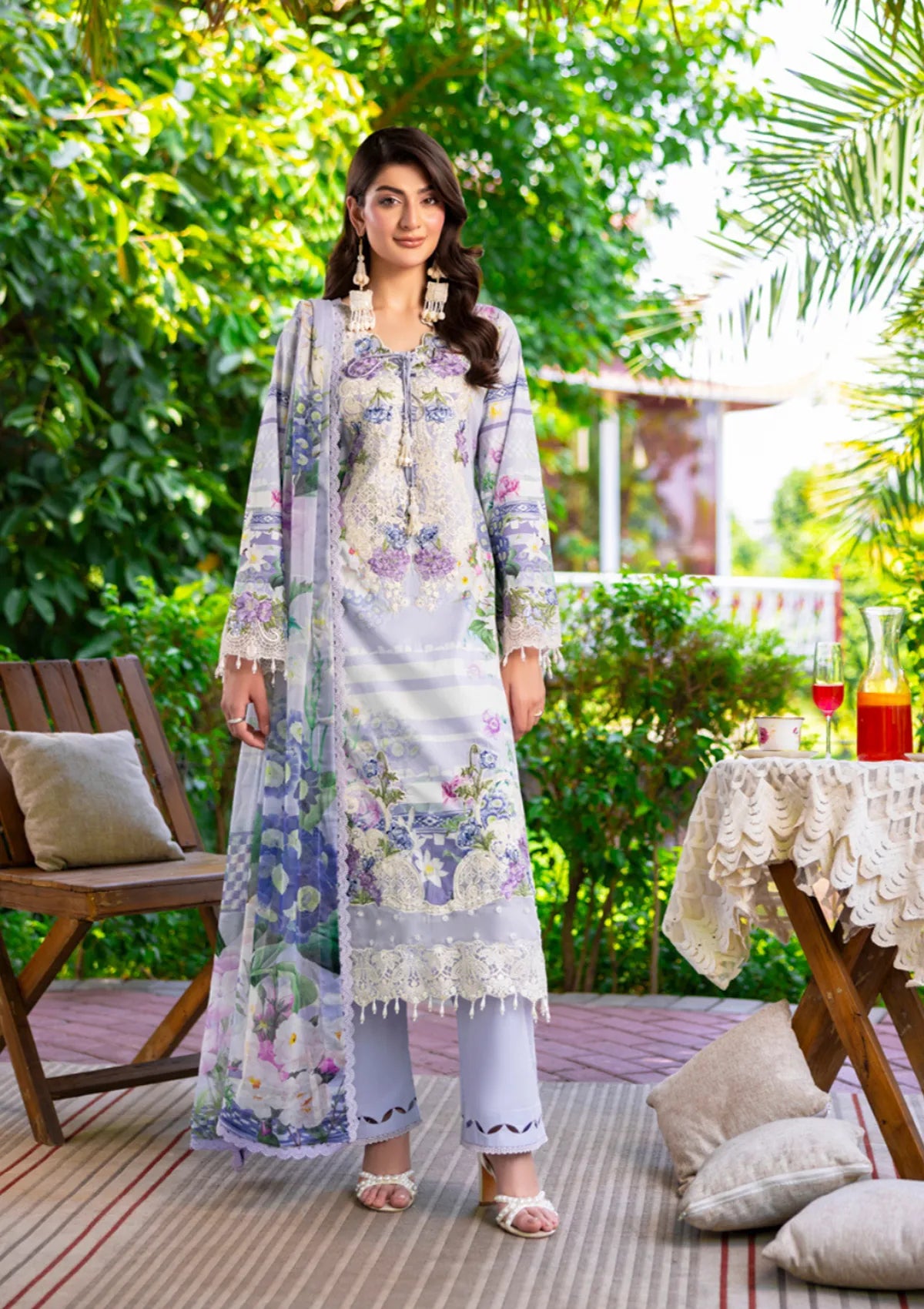 Eshaisha Printed & Emb Lawn Vol-3'26 EA-5603
