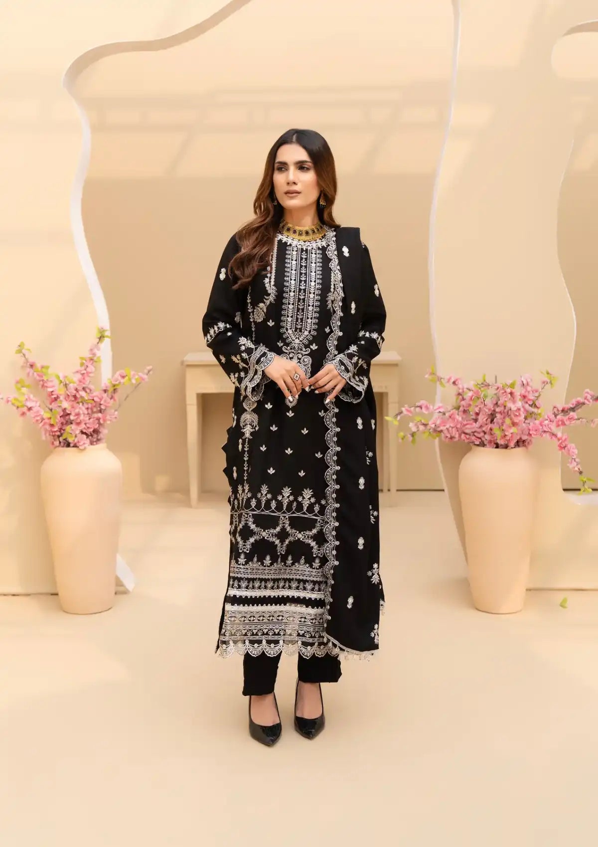 Mehak By Coral Luxury Karandi'23 CO-05 - Mohsin Saeed Fabrics