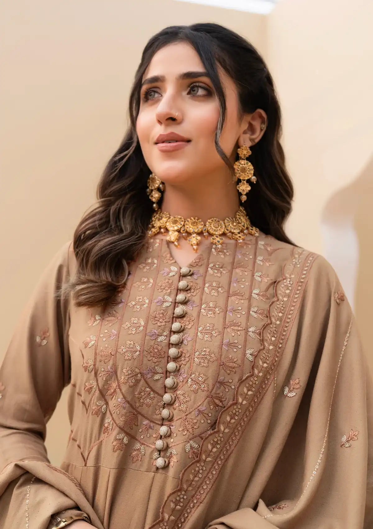 Mehak By Coral Luxury Karandi'23 CO-10 - Mohsin Saeed Fabrics