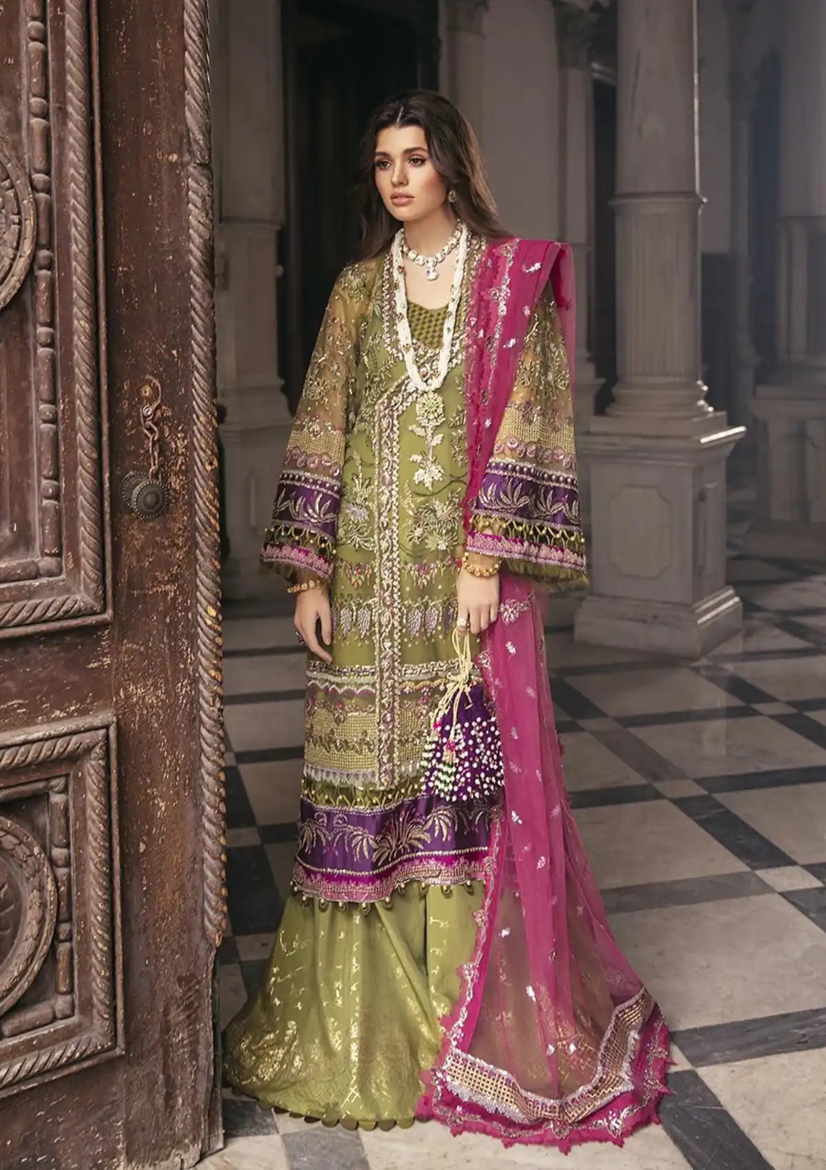 Republic Vive La Fete Wedding'21 D-05 Zinnia - Mohsin Saeed Fabrics