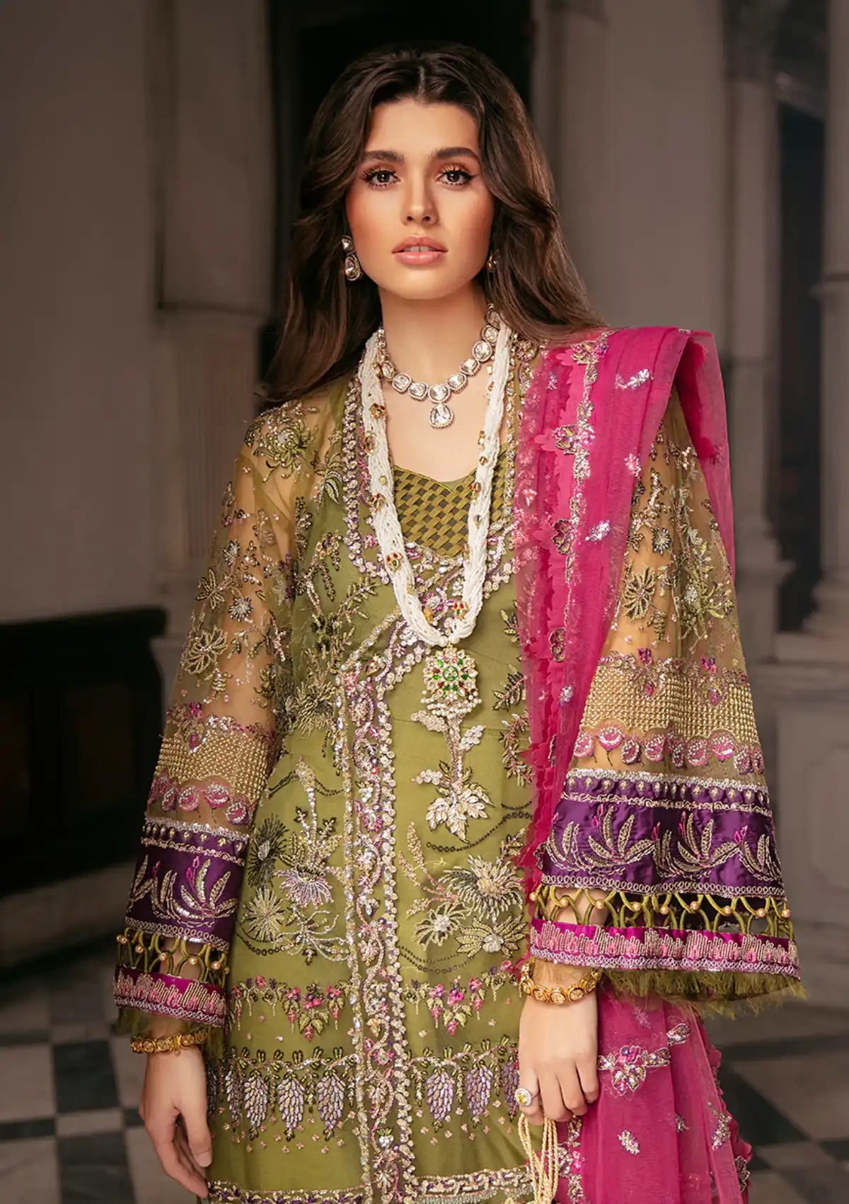 Republic Vive La Fete Wedding'21 D-05 Zinnia - Mohsin Saeed Fabrics