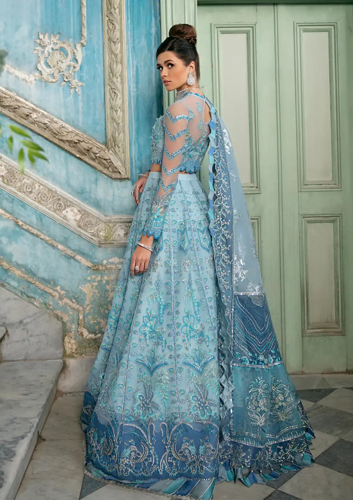 Republic Vive La Fete Wedding'21 D-08 Gloire du Matin - Mohsin Saeed Fabrics