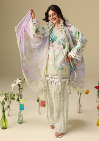 Hemline By Mushq Solail Pirnts'26 D-306 Vanilla Lush