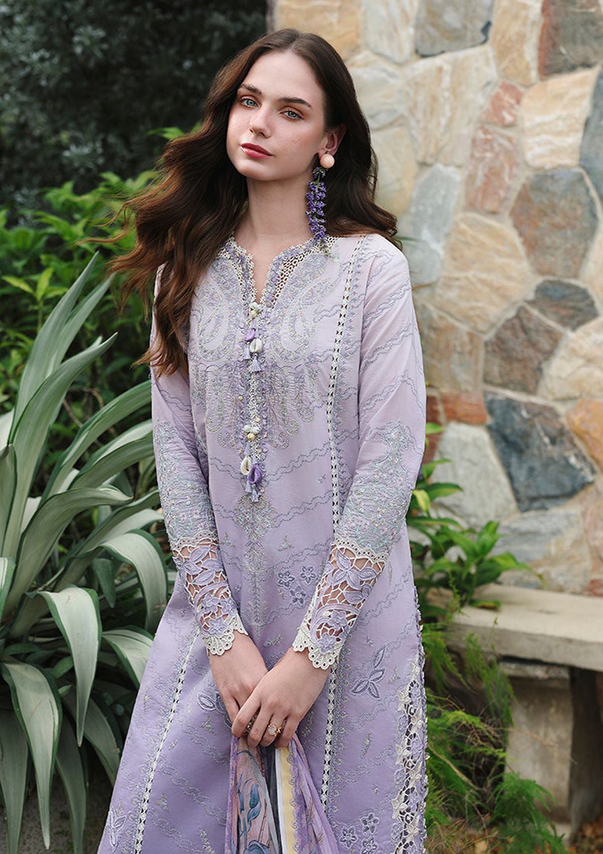 Mushq Hemline The Secret Garden Lawn'26 D-01 Velvet Ivy