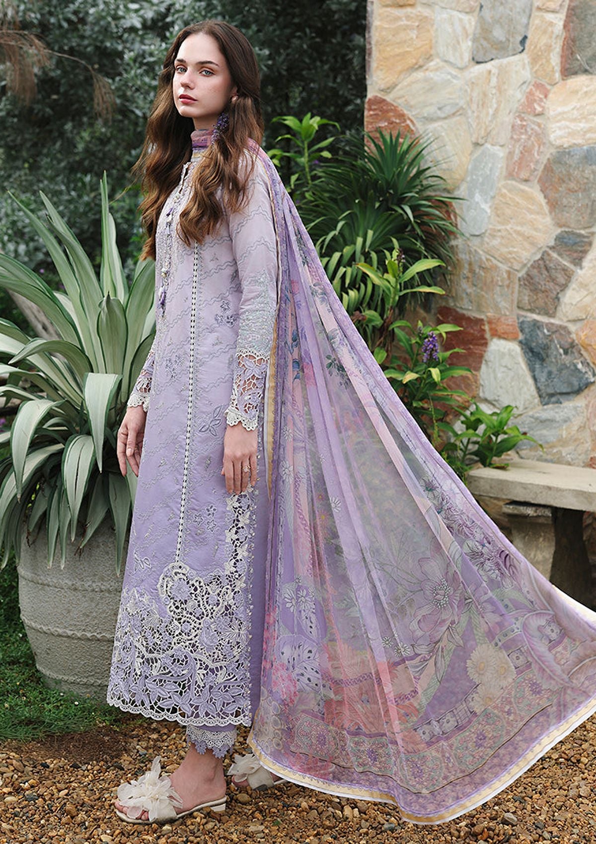 Mushq Hemline The Secret Garden Lawn'26 D-01 Velvet Ivy