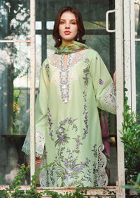 Hemline By Mushq Secret Garden Lawn'26 D-12 Verdant Bloom