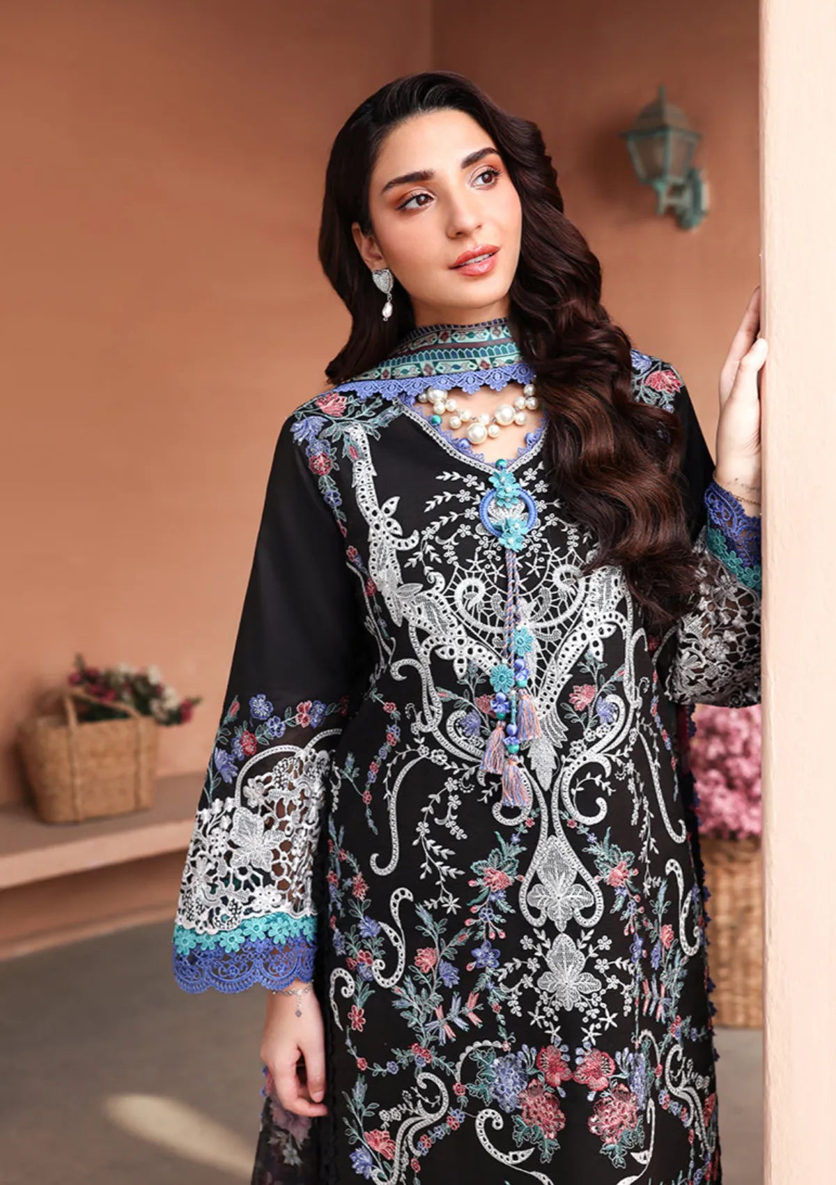 Roheenaz Summer Reverie Luxury Lawn'26 D-207 Virella