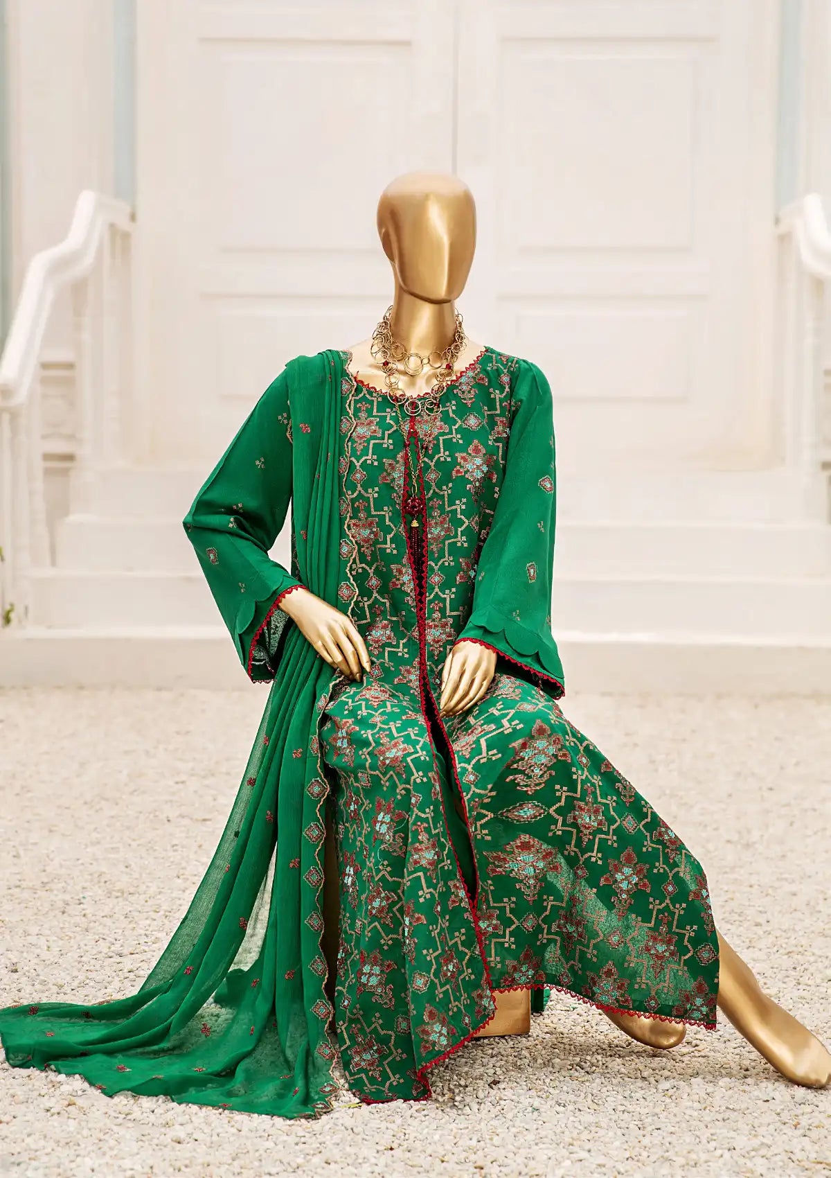 Dukhtar By KZ Lawn Karandi'24 Vol-01 D-08
