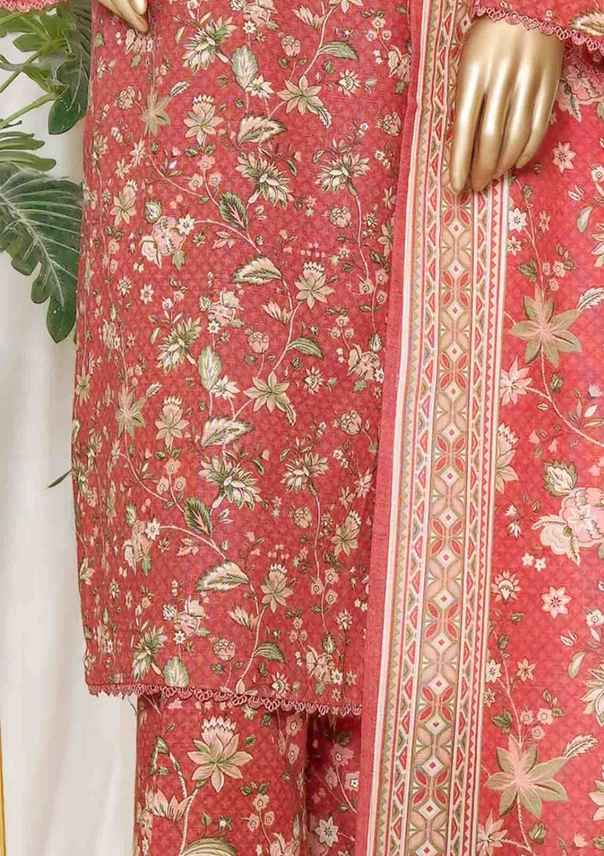 Bin Saeed Khaddar Printed'25 WK-097