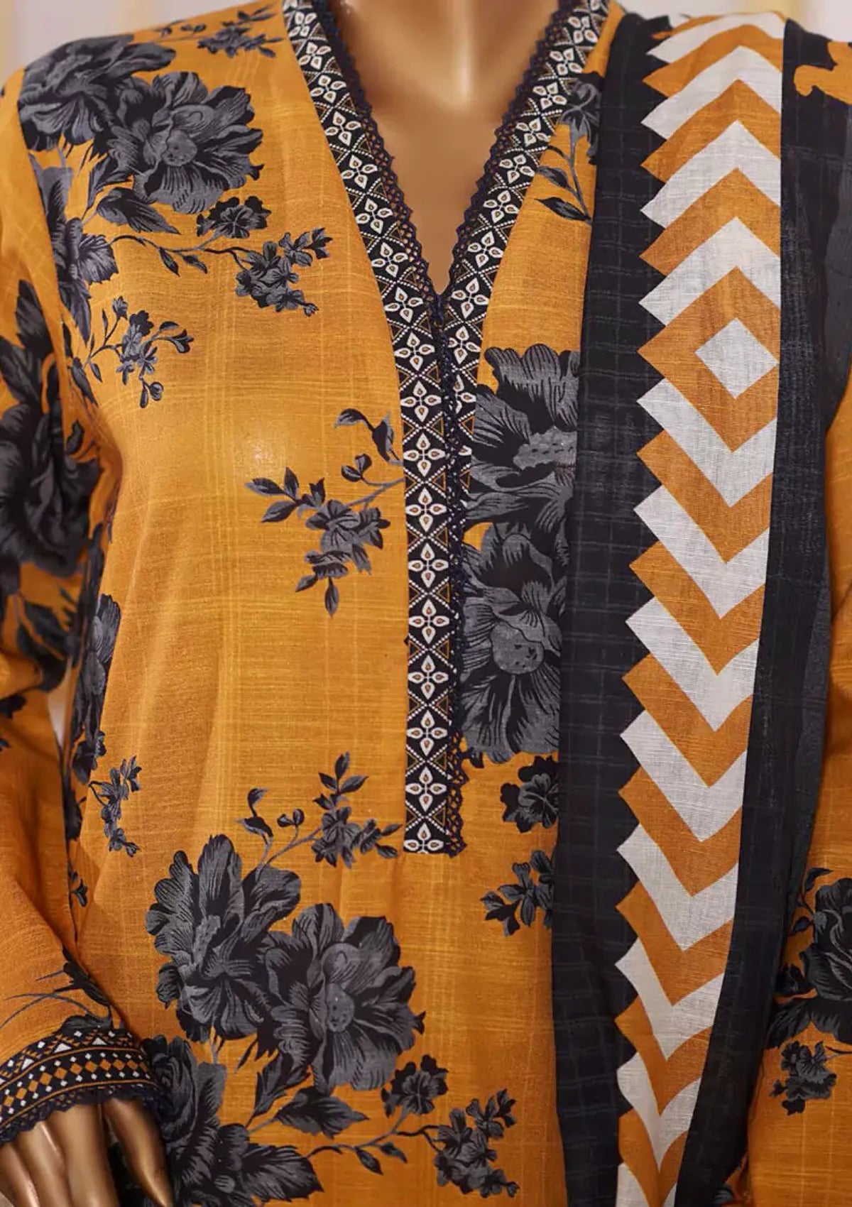 Bin Saeed Khaddar Printed'25 WK-2521