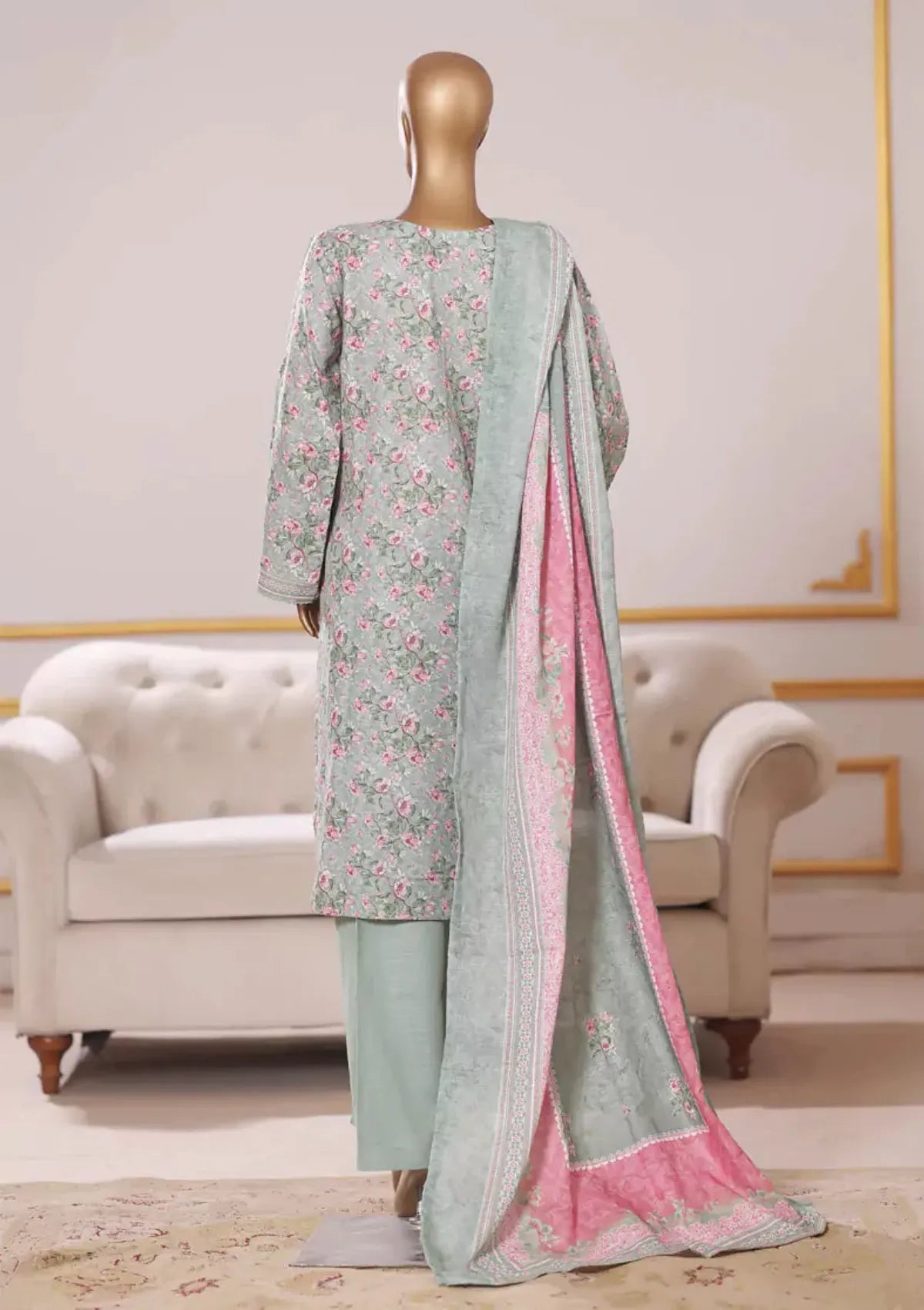 Bin Saeed Khaddar Printed'25 WK-2571