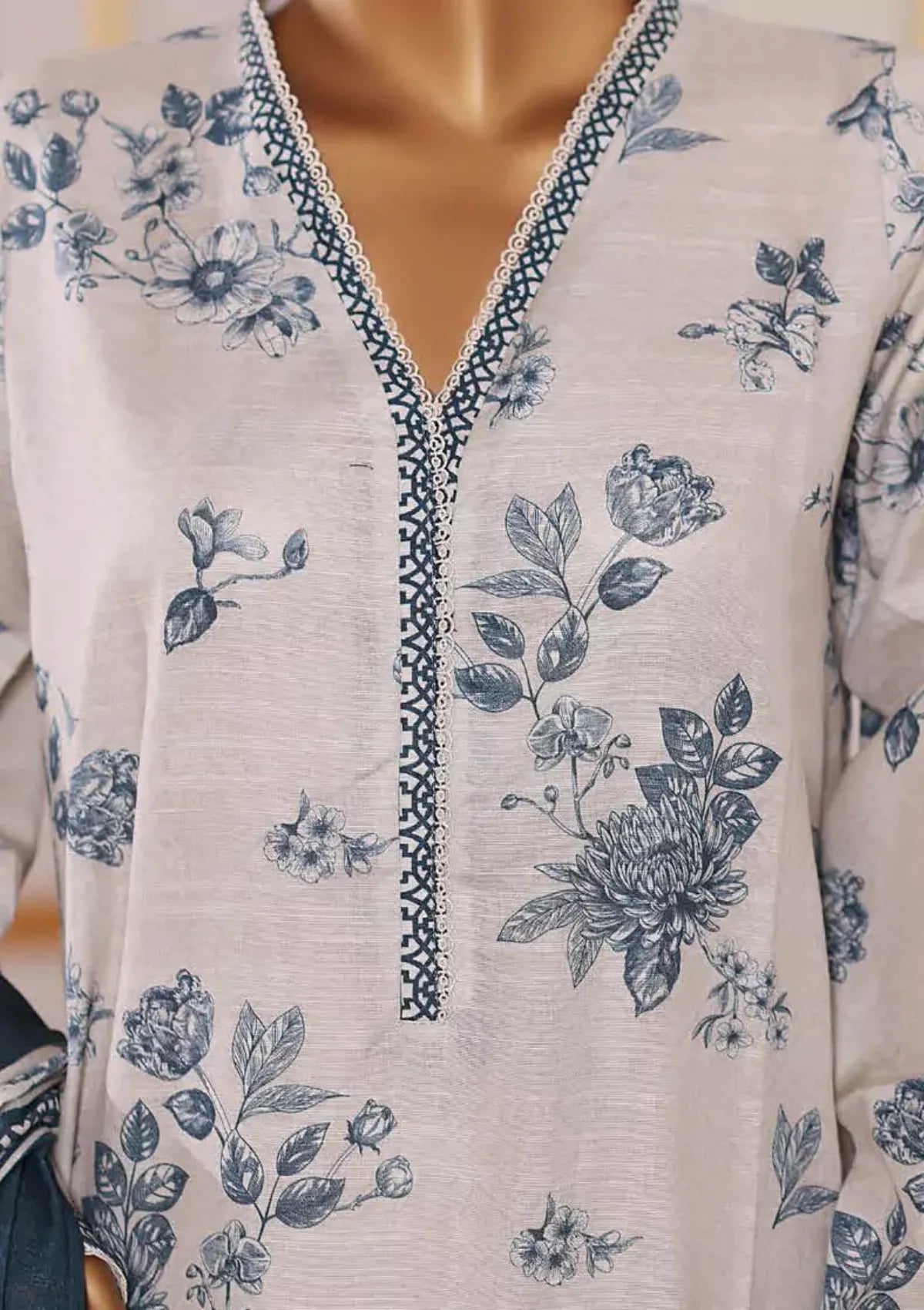 Bin Saeed Khaddar Printed'25 WK-2572