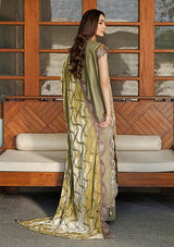 Asifa & Nabeel Plush Luxury Winter'26 WLXU-01 Olive Bloom