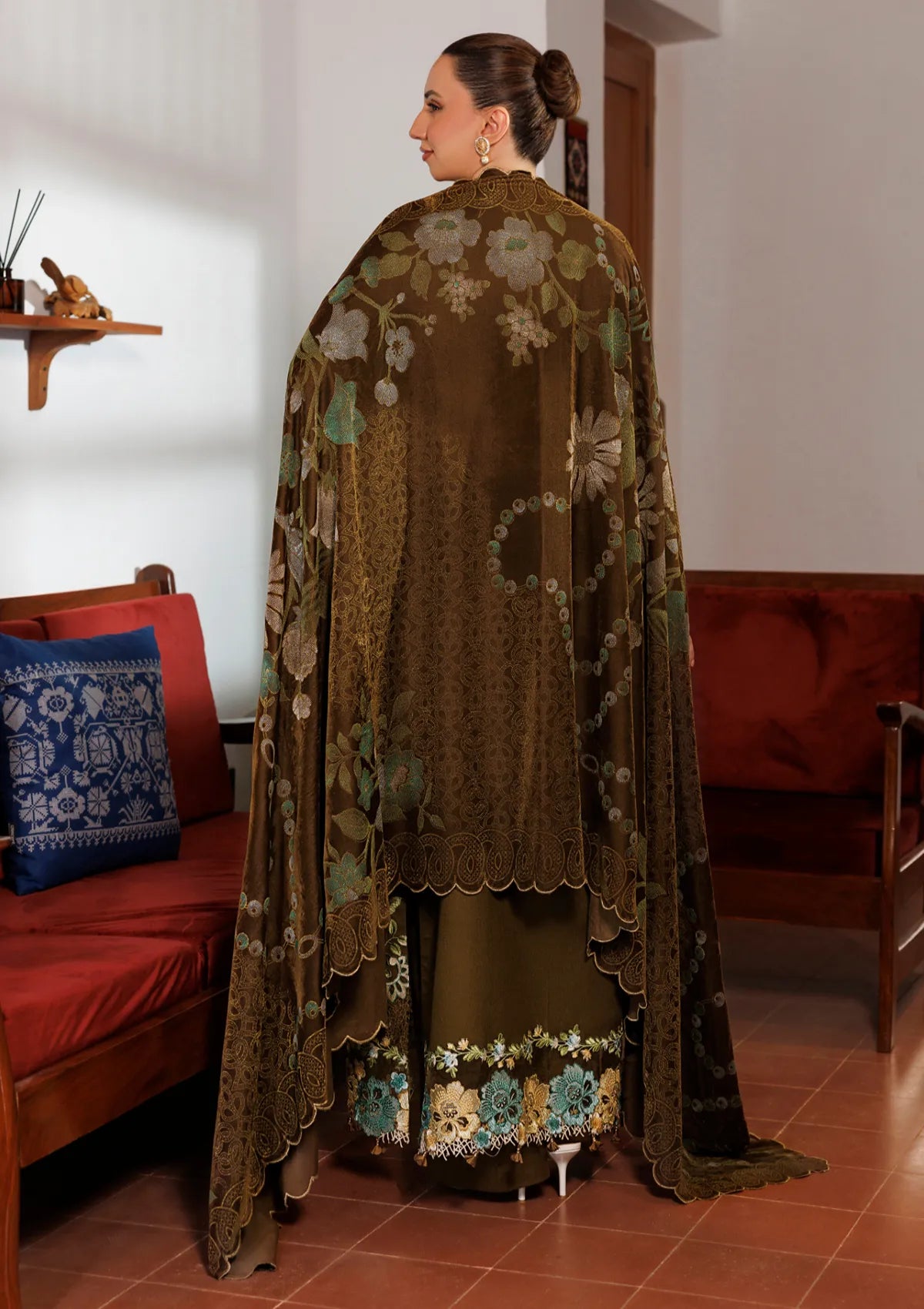 Asifa & Nabeel Plush Luxury Winter'26 WLXU-02 Hazel Hue