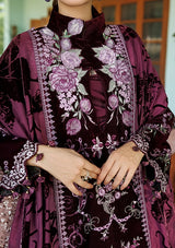 Asifa & Nabeel Plush Luxury Winter'26 WLXU-06 Wine Shine