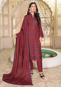 Wafa By Riaz Arts Emb Dhanak'24 D-04