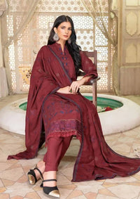 Wafa By Riaz Arts Emb Dhanak'24 D-04