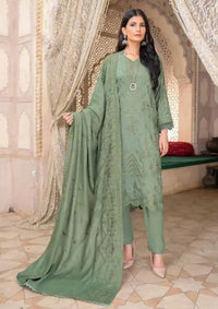 Wafa By Riaz Arts Emb Dhanak'24 D-05