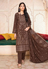 Wafa By Riaz Arts Emb Dhanak'24 D-06