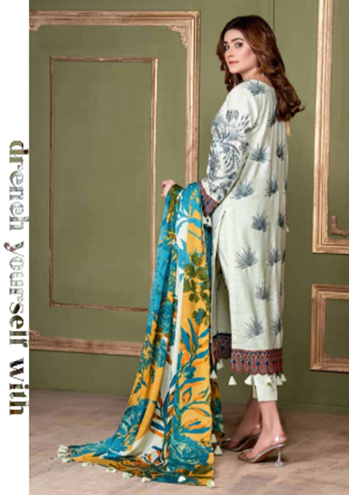 Wania By Wadwa'22 Vol-04 WP-331 - Mohsin Saeed Fabrics