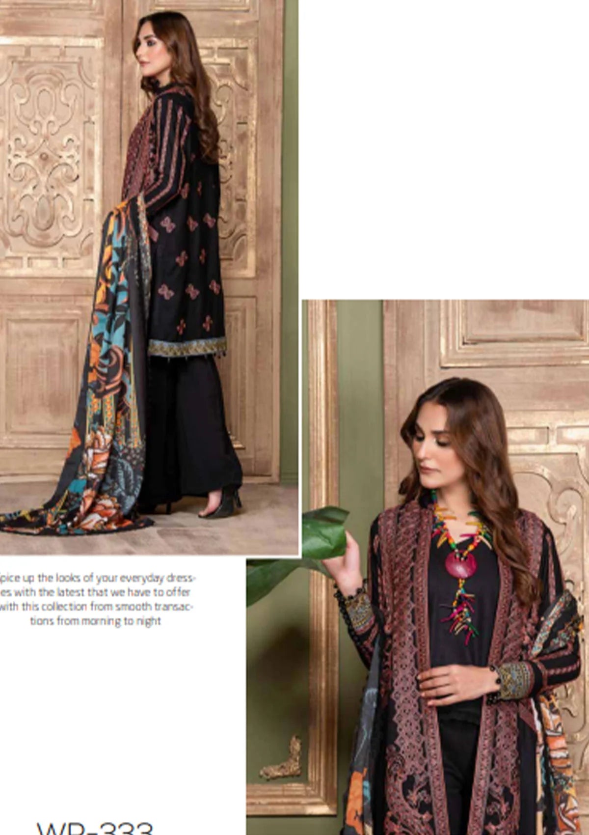 Wania By Wadwa'22 Vol-04 WP-333 - Mohsin Saeed Fabrics