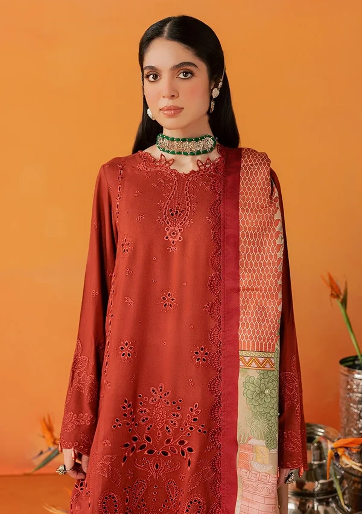 Nureh Bazaar Peach Leather'26 NE-292