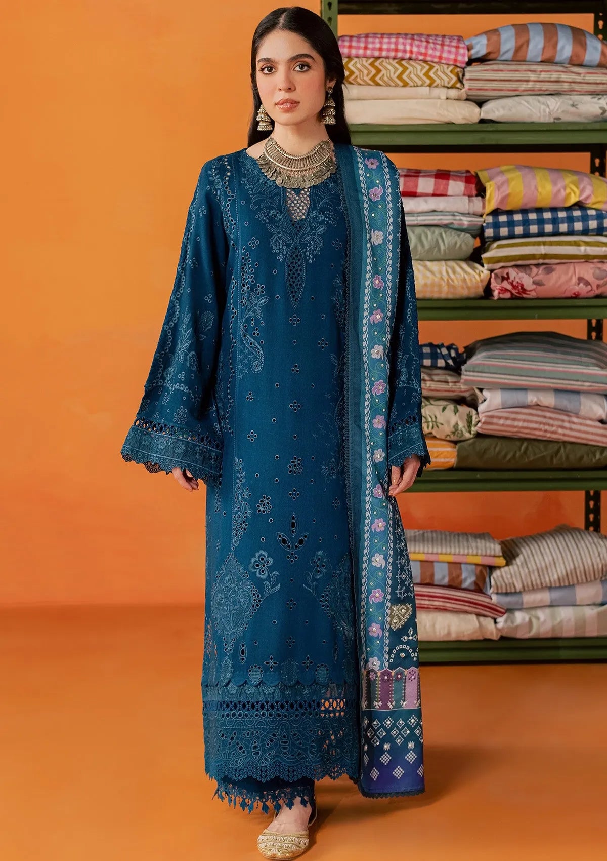Nureh Bazaar Peach Leather'26 NE-291