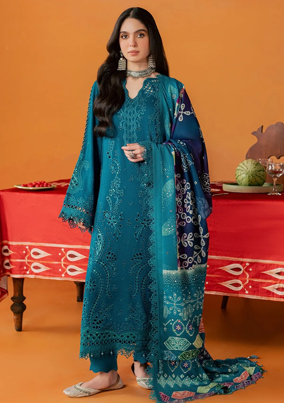 Nureh Bazaar Peach Leather'26 NE-289