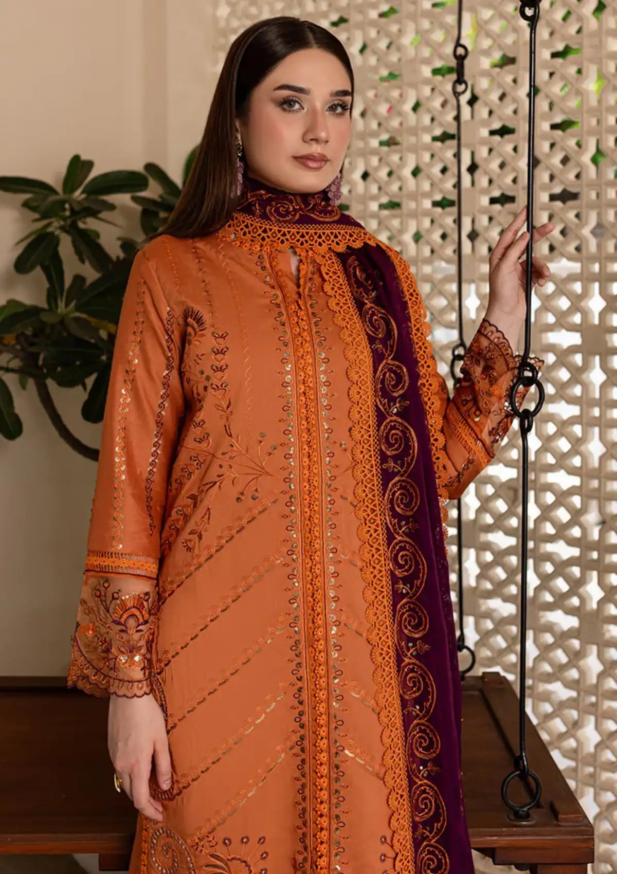 Marjjan Aangan Emb Viscose'24 PEV-23 B