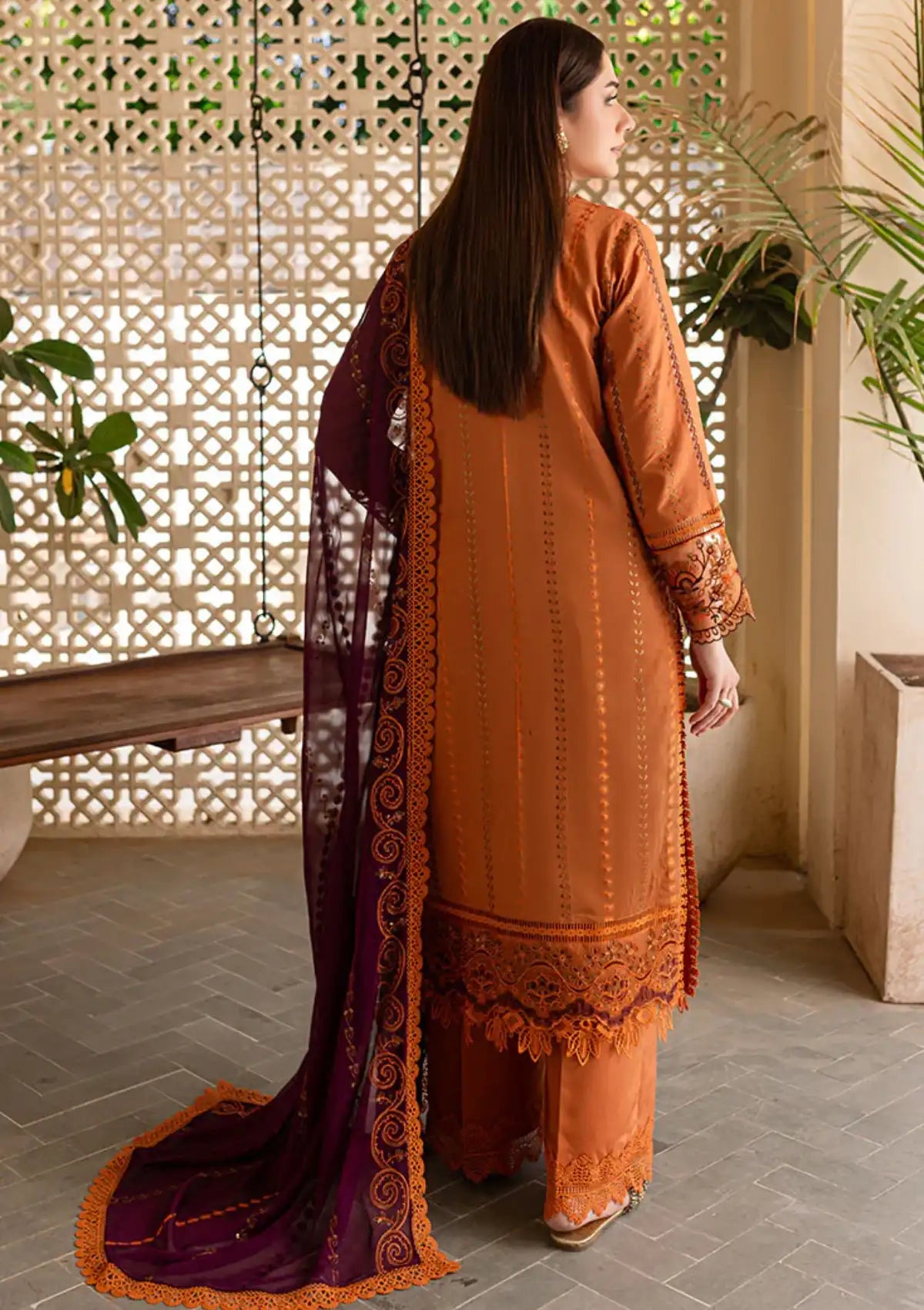 Marjjan Aangan Emb Viscose'24 PEV-23 B