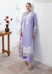 Roheenaz Floral Reveire Luxury Lawn'26 D-09 Whispering Radiance