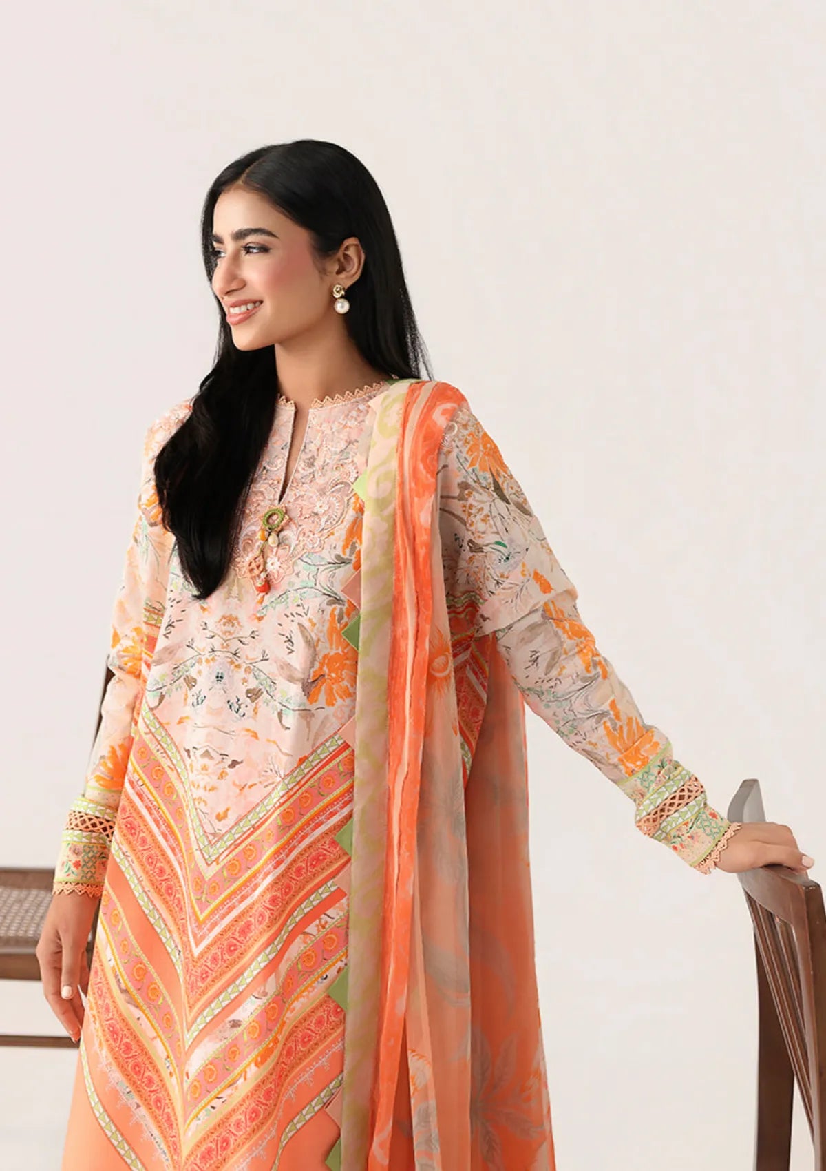 Roheenaz Rosette Lawn'26 D-67A Whispering Wind