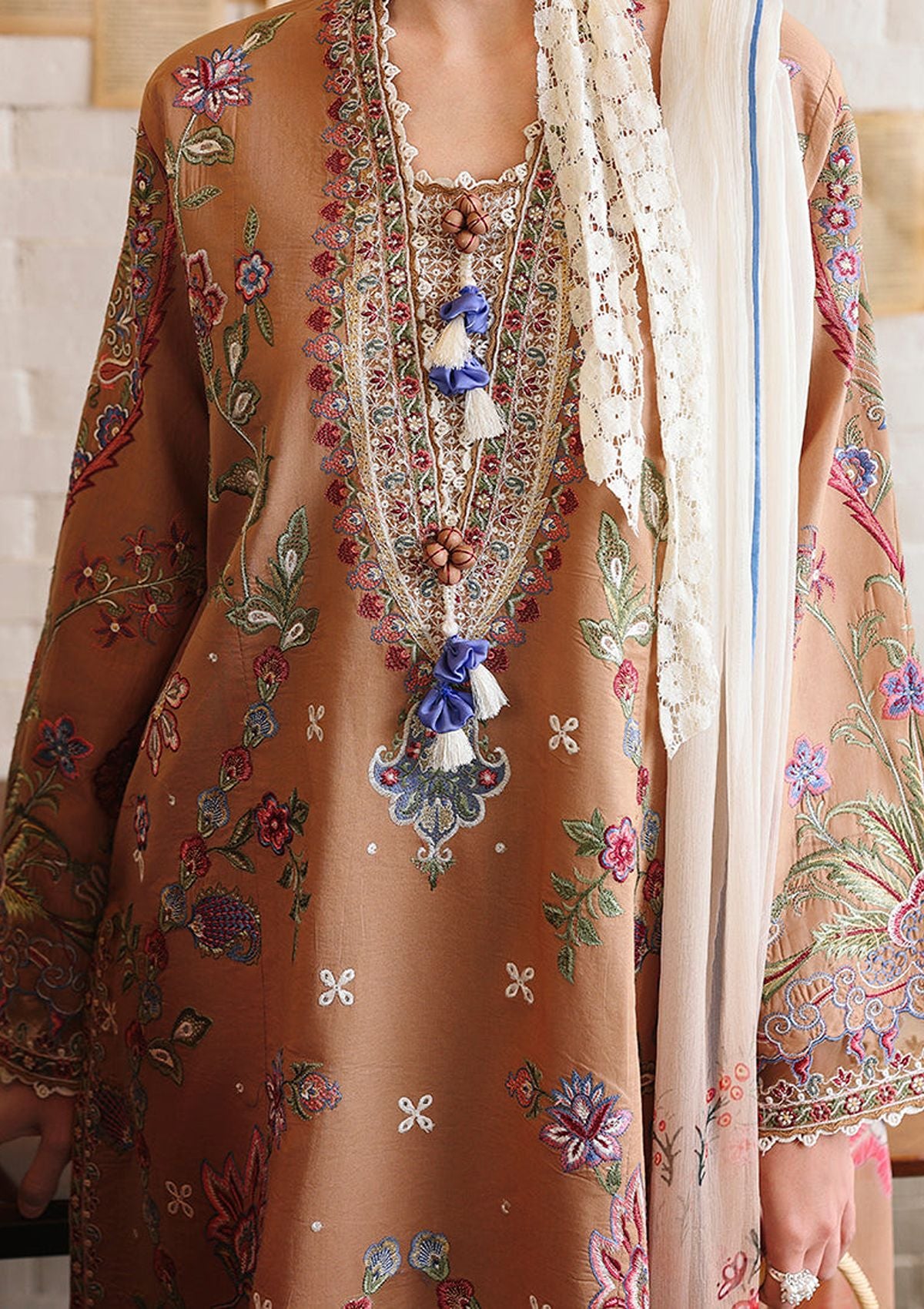 Mushq Hemline The Secret Garden Lawn'26 D-08 Wild Bloom