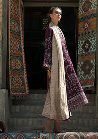 Mushq Hemline Bukhara Winter Edit'26 D-02 Winter Caravan