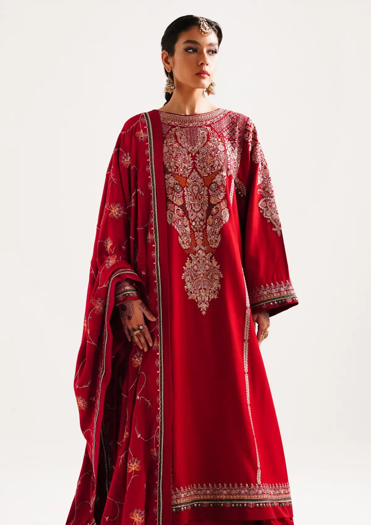 sachin and babi light blue dress Zara Shahjahan A/W Festive ZC-2085