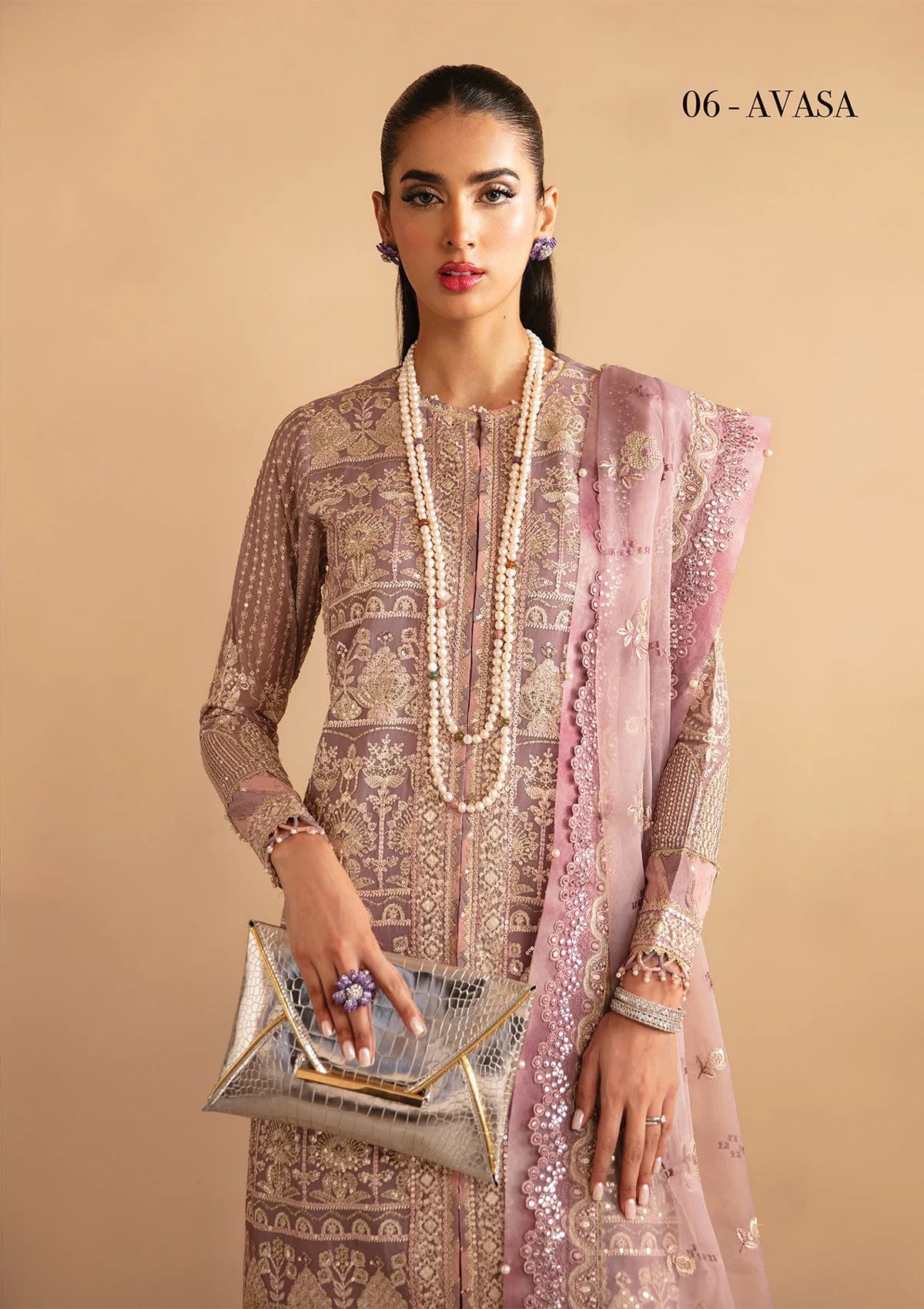 Xenia Raahi Luxury Chiffon'24 D-06 AVASA