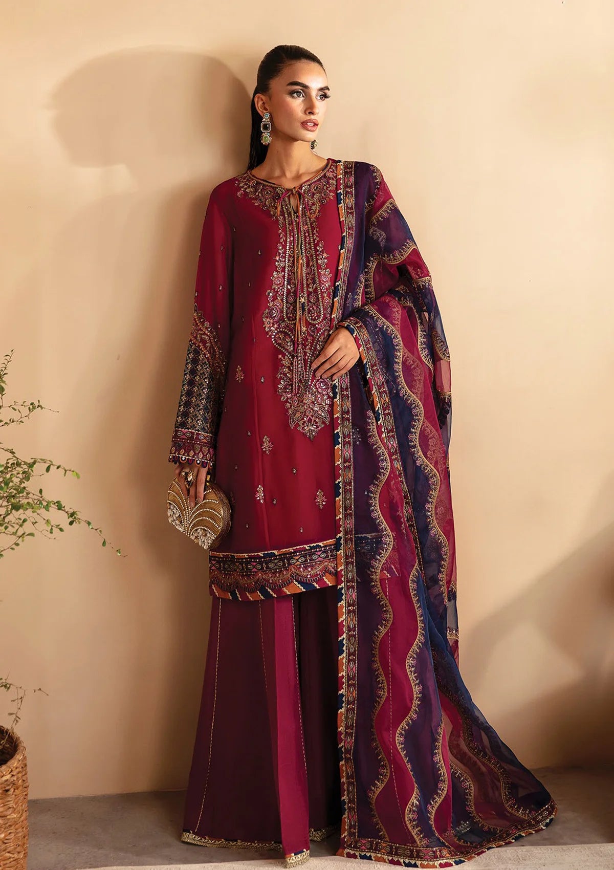 Xenia Raahi Luxury Chiffon'24 D-07 MEHKASH