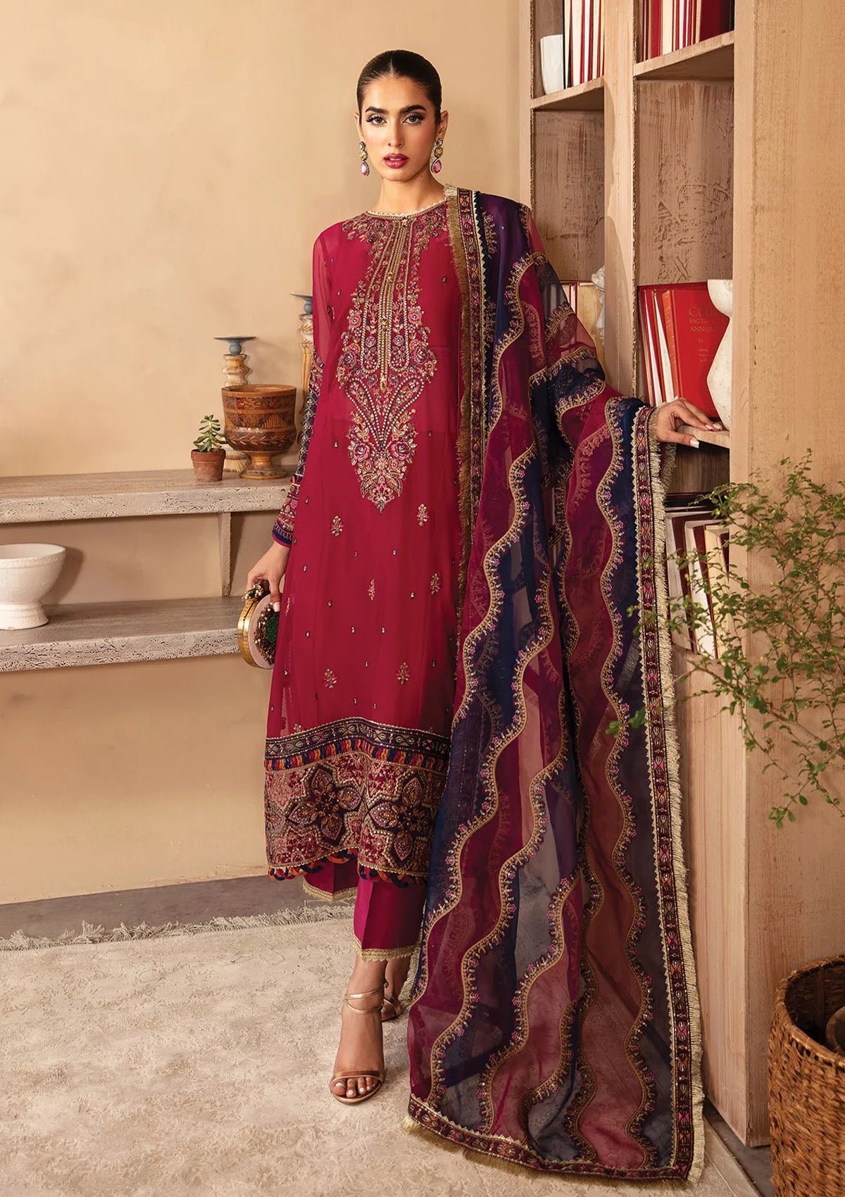 Xenia Raahi Luxury Chiffon'24 D-07 MEHKASH