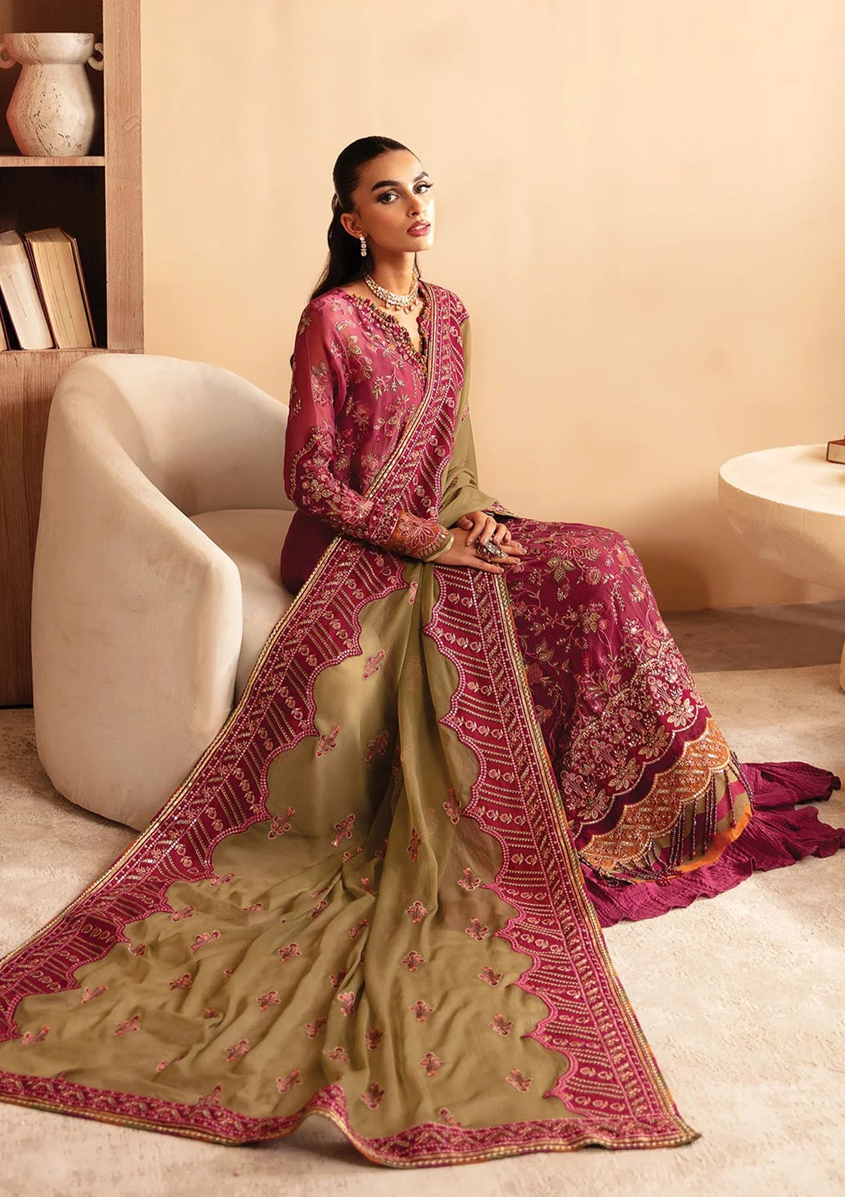 Xenia Raahi Luxury Chiffon'24 D-09 NALIKA