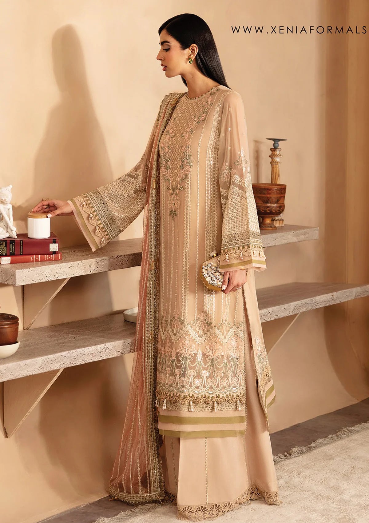 Xenia Raahi Luxury Chiffon'25 D-10 TOYAM