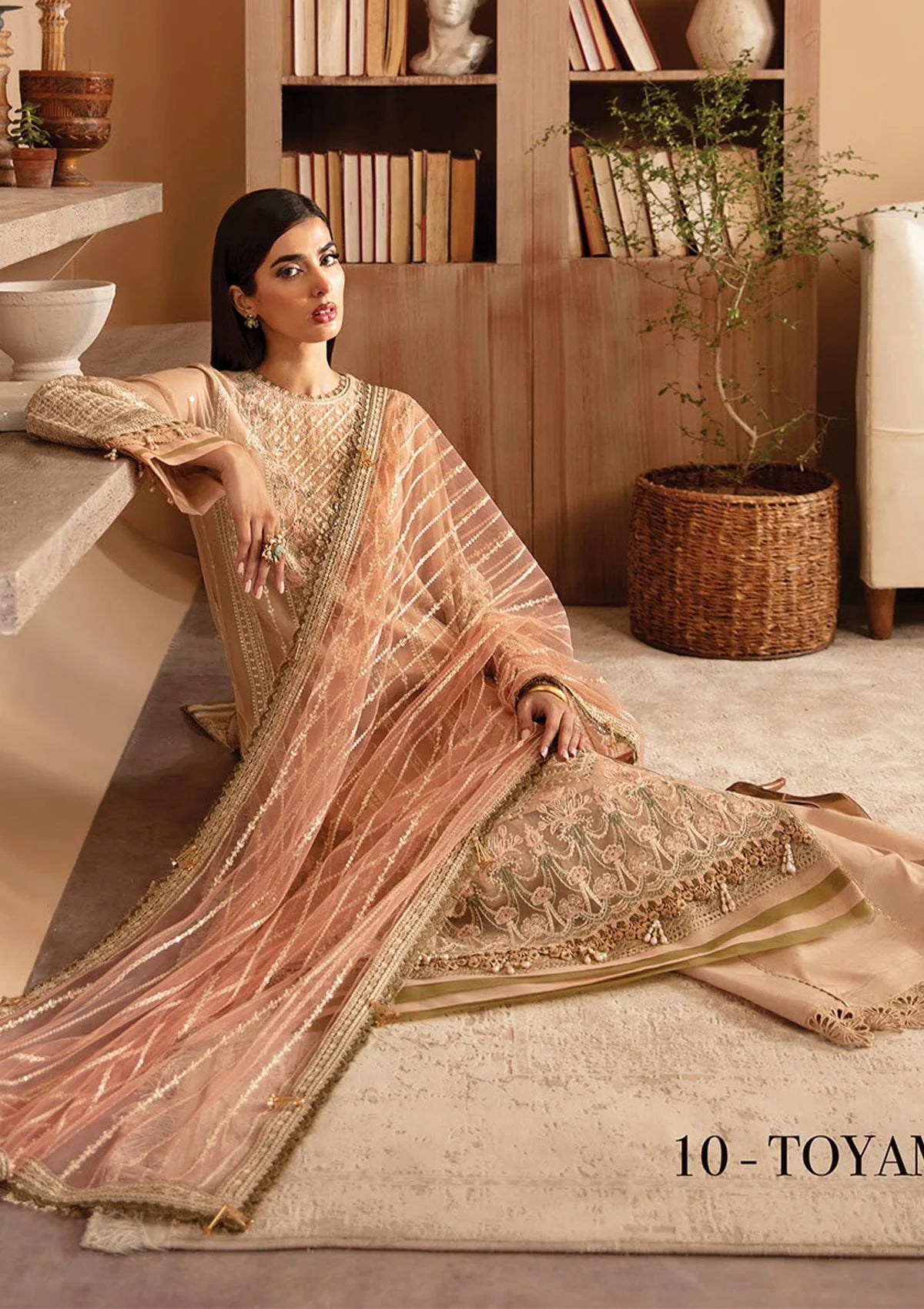 Xenia Raahi Luxury Chiffon'25 D-10 TOYAM