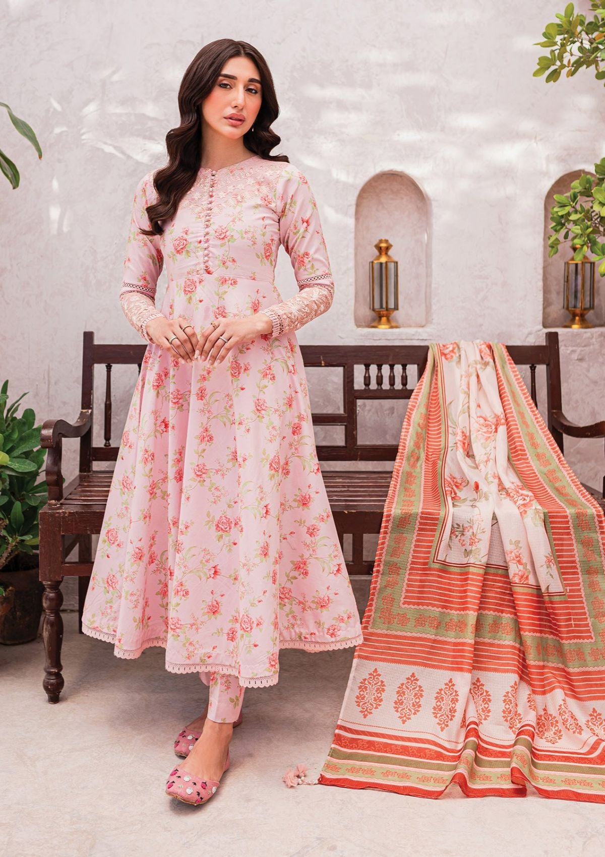 Xenia Summer Soiree'23 -Jazylyn - Mohsin Saeed Fabrics