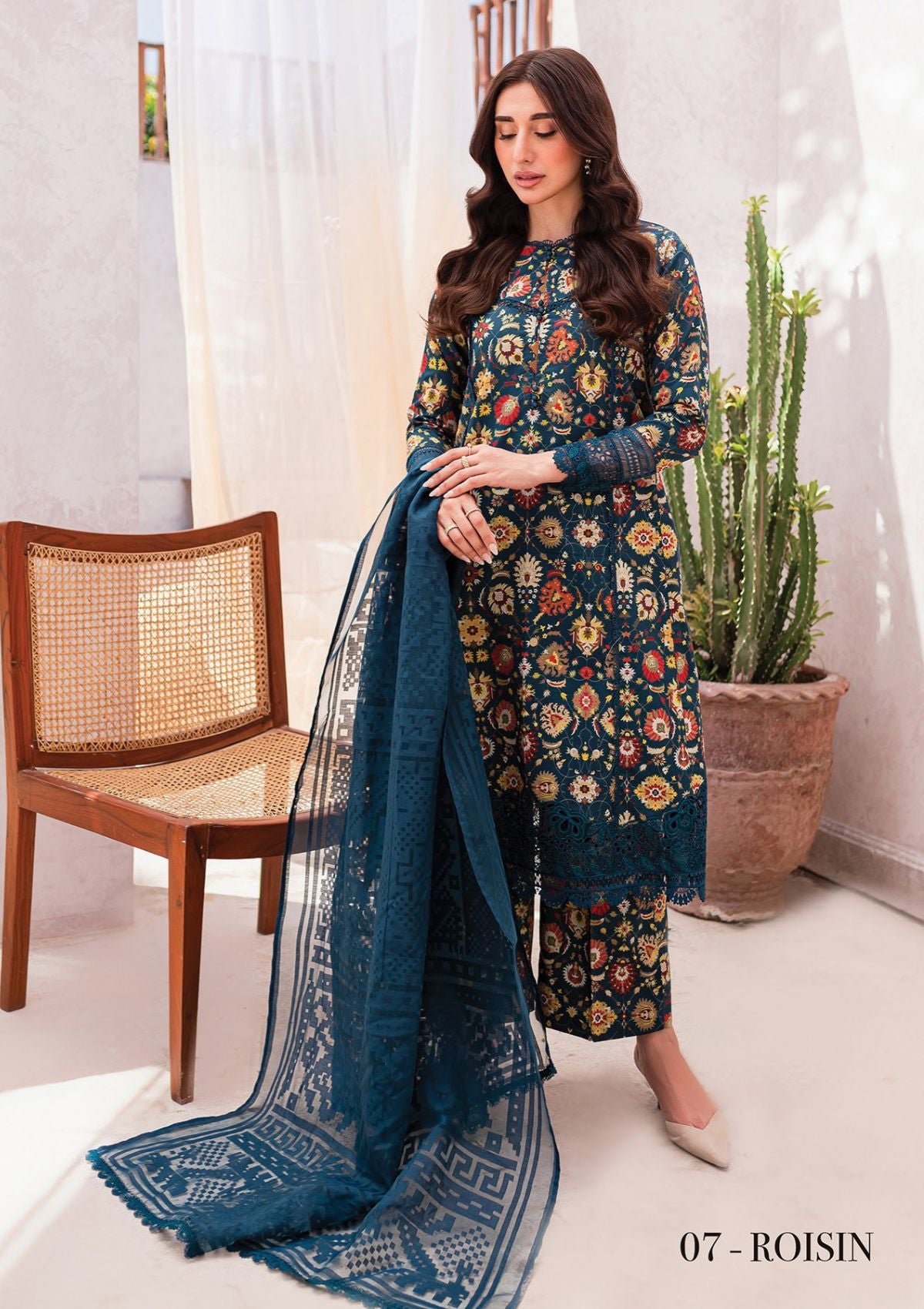 Xenia Summer Soiree'23 -Roisin - Mohsin Saeed Fabrics