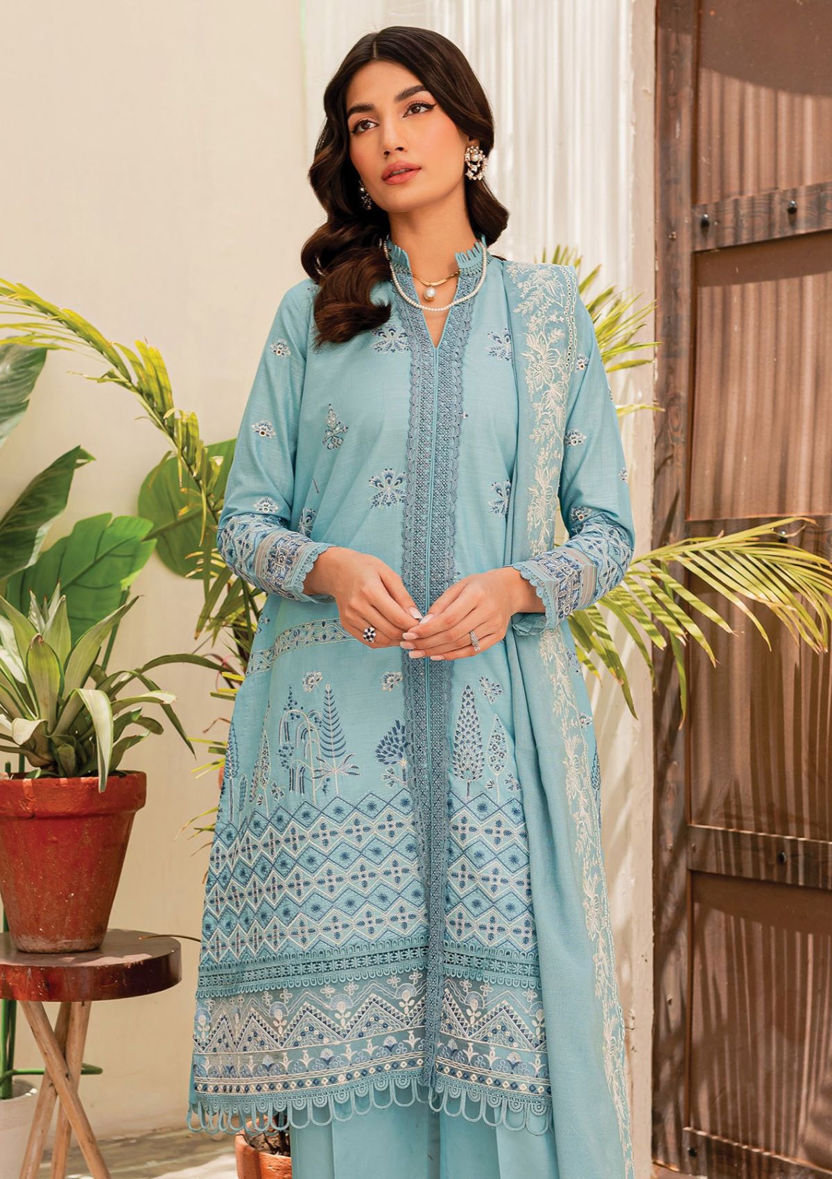 Xenia Summer Soiree'23 -Viola - Mohsin Saeed Fabrics