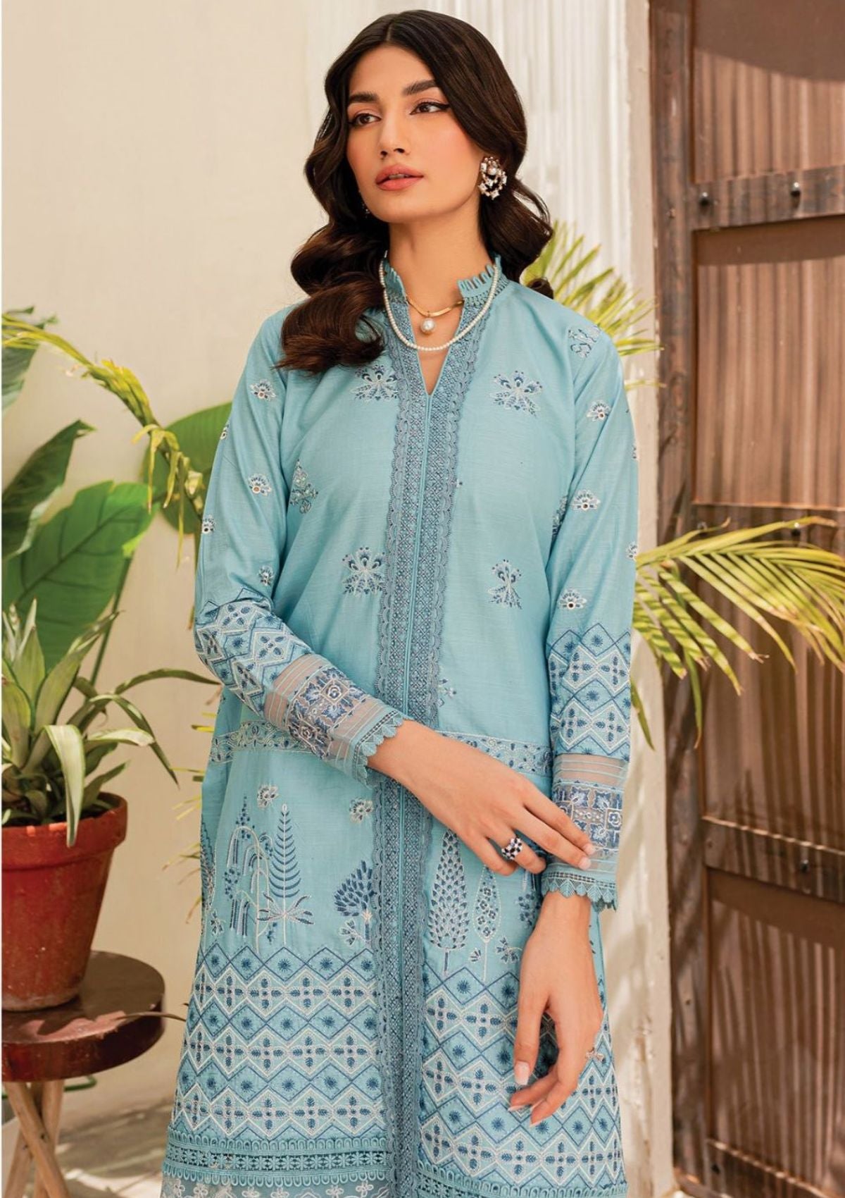 Xenia Summer Soiree'23 -Viola - Mohsin Saeed Fabrics