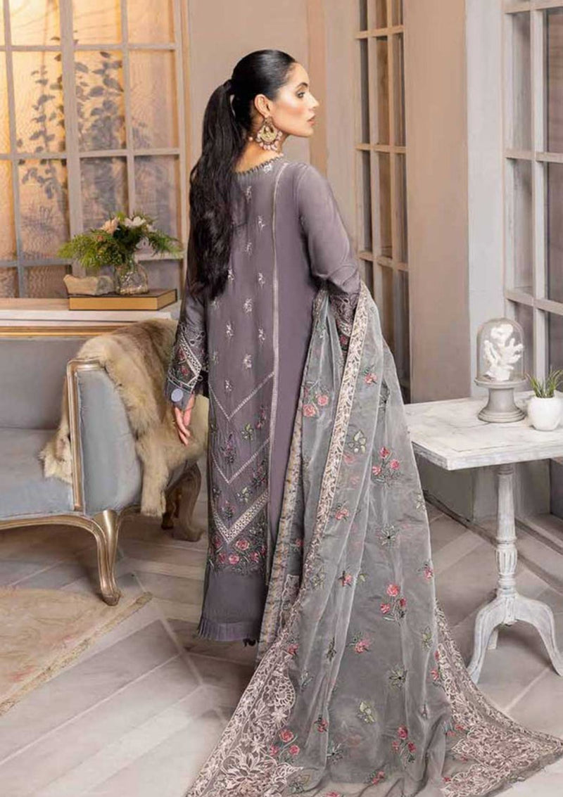 Shaista Embroidered Viscose'22 V-2 D-305 - Mohsin Saeed Fabrics