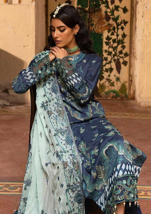 Muscari Premium Emb'23 MPEC-07 is available at Mohsin Saeed Fabrics online shop All the top women brands in pakistan such as Freesia, Maria b, Zara Shahjahan, Asim Jofa, Zaha, Elan, Crimson, Sobia Nazir, Maryam n Maria, Hussain Rehar, Marjjan, Anaya by Kiran Chaudhary, johra, Shaista, farah talib aziz and Gul Ahmed. 
