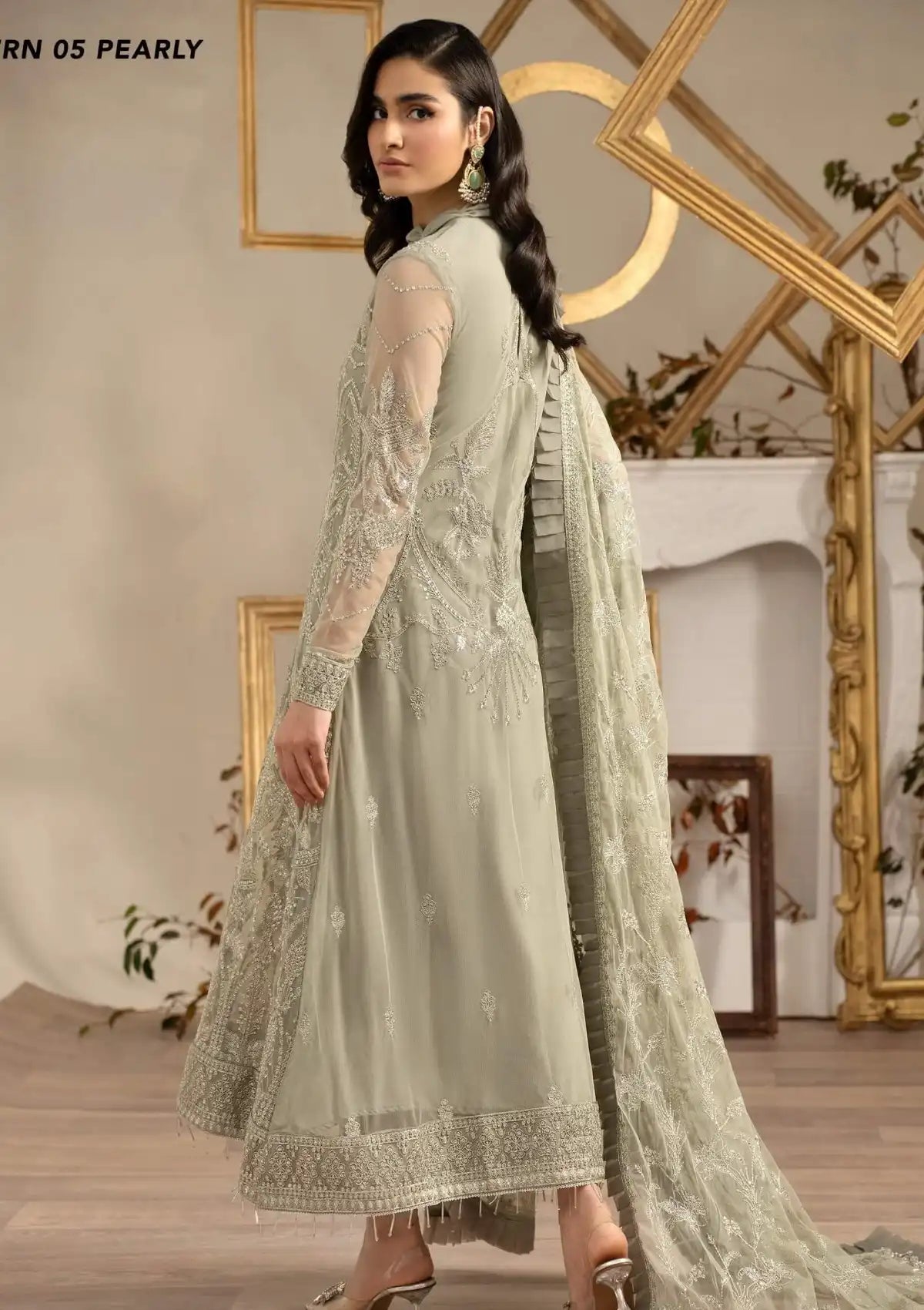 Zarif Naqsh Festive Formal'23 ZRN-05 PEARLY - Mohsin Saeed Fabrics