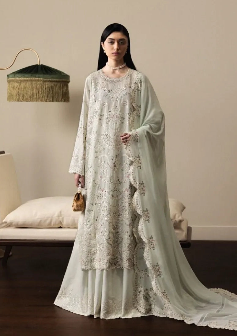 Zara Shahjahan Satori Stillness & Luxury'26 D-04 AOIHA  Mohsin Saeed  Fabrics