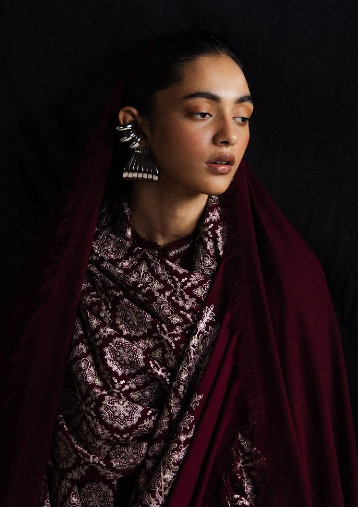 Zara Shahjahan Saraab Winter'26 -MEHRAB